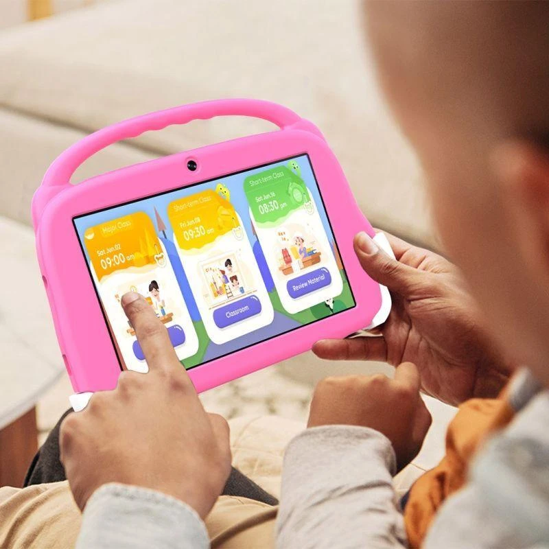 Planšetė Blow KidsTAB8 4G planšetinis kompiuteris 4/64GB rožinis dėklas