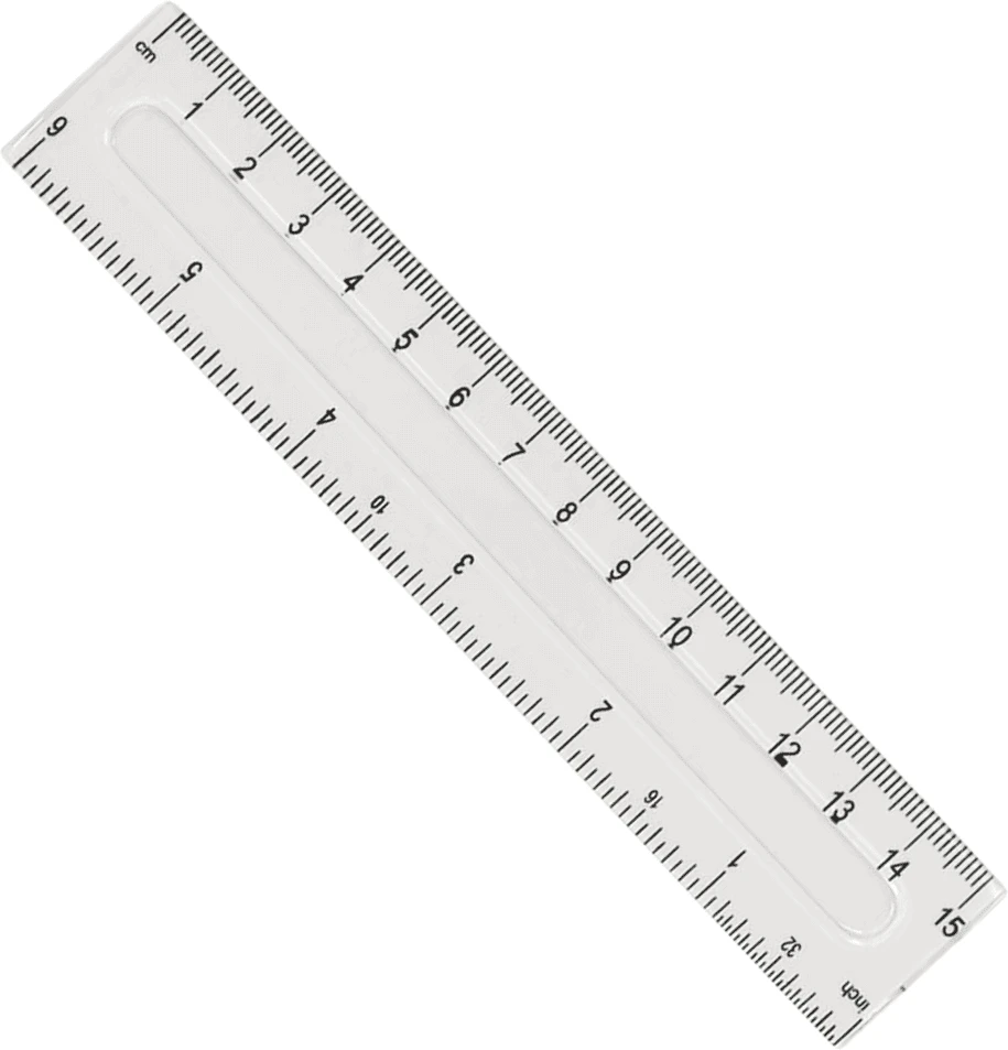 Lean School Liniuotė GRAND plastikinė 15 cm
