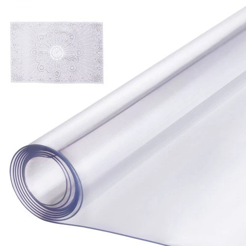 Vevor skaidrus PVC stalo dangtis 1067x2438mm