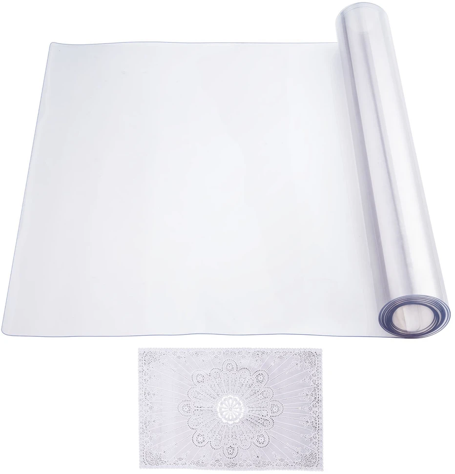 Vevor skaidrus PVC stalo dangtis 1067x2438mm