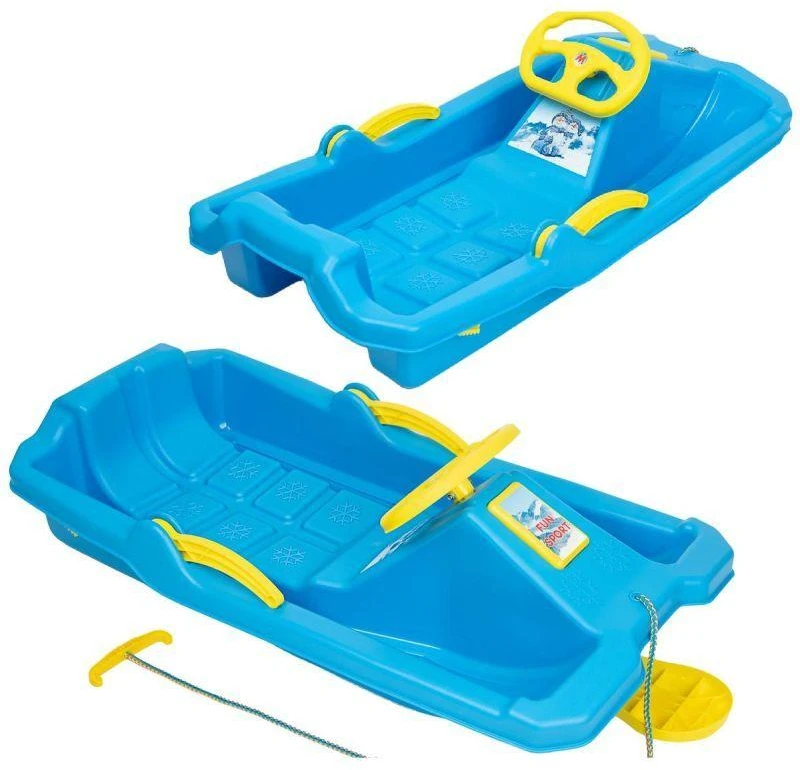 Enero PLASTIKINĖS ROGĖS SU STABDŽIAIS IR VAIRALAZDE ADAŚ 84x43x25CM MĖLYNOS