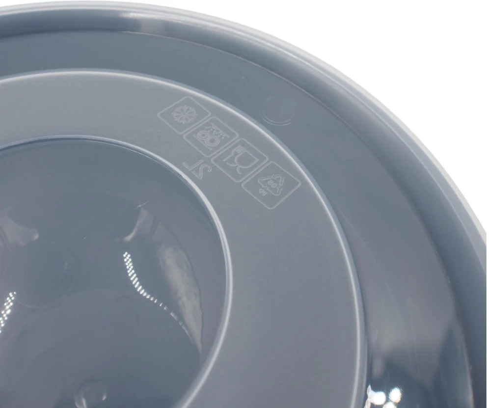 Plastikinis dubuo su dangčiu, 2 l