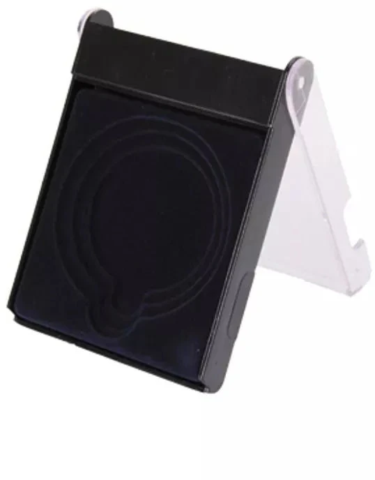Kelioninis Plastikinis medalių dėklas 70mm 116x84x18mm mėlynas - A005B BK/BU