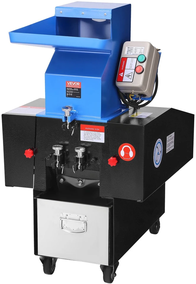 VEVOR Plastiko smulkintuvas 2.2KW perdirbimo mašina 380V