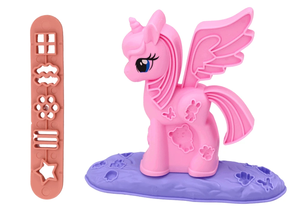 Kūrybinis plastilino rinkinys Lean Toys Vienaragis