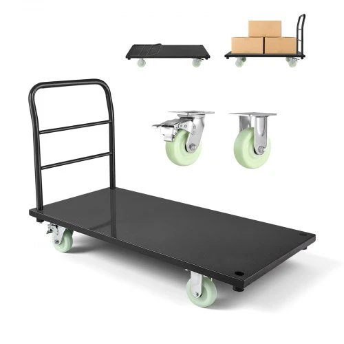 VEVOR Plieninė platforma su ratukais, 907 kg