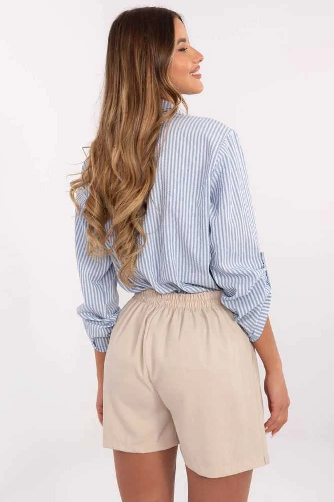 Plati moteriška kelnė-sijonas, elegantiškas itališkas dizainas