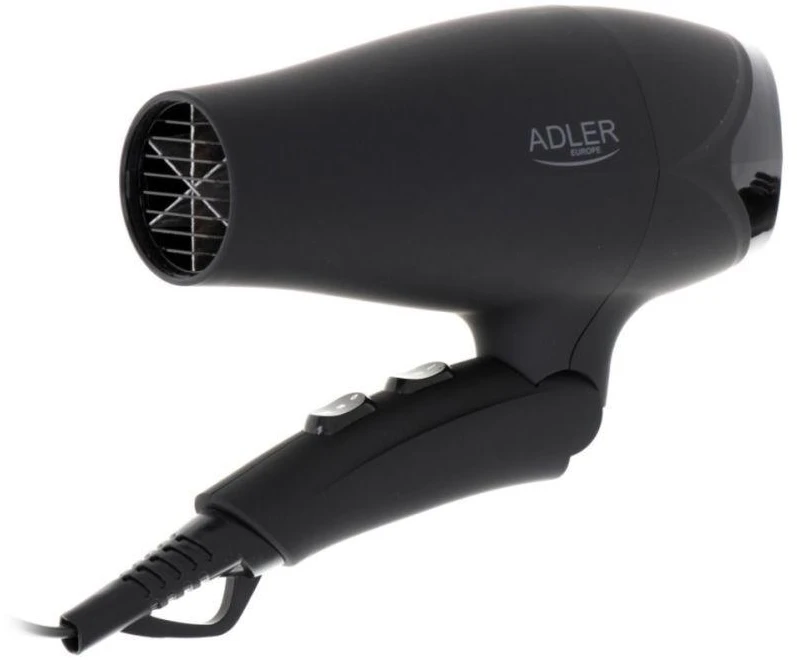 Adler | Plaukų džiovintuvas | AD 2267 | 2100 W | Number of temperature settings 3 | Diffuser nozzle | Juodas