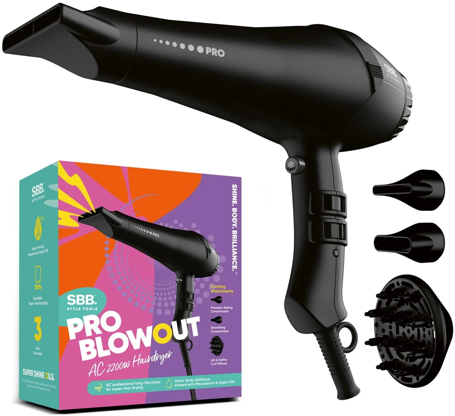 Plaukų džiovintuvas SBB Pro Blowout, 3 m