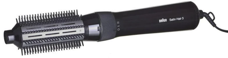 Braun | Satin Hair 3 AS 330 | Garantija 24 mėn. | Ceramic heating system | Number of heating levels 2 | 400 W | Juodas, Mėlyna, Lilac