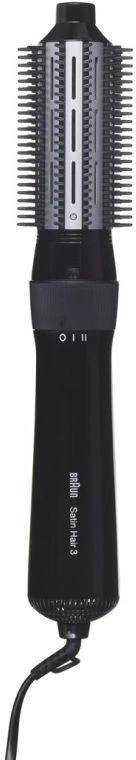 Braun | Satin Hair 3 AS 330 | Garantija 24 mėn. | Ceramic heating system | Number of heating levels 2 | 400 W | Juodas, Mėlyna, Lilac