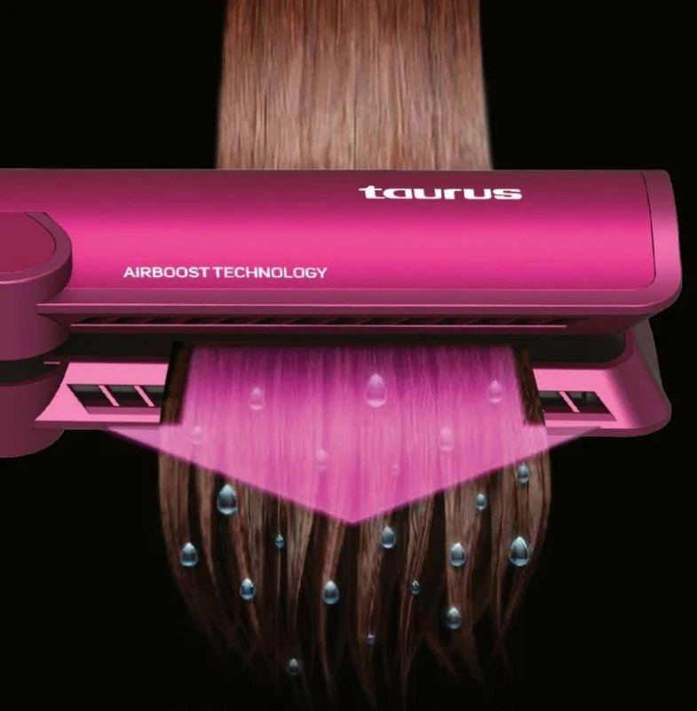 Plaukų priežiūra - Taurus Slimlook Duo Plaukų Džiovintuvas Ir Išlyginimo Priemonė, 4 Šildymo Lygiai, Difuzorius, Nešiojimo Krepšys, Juoda