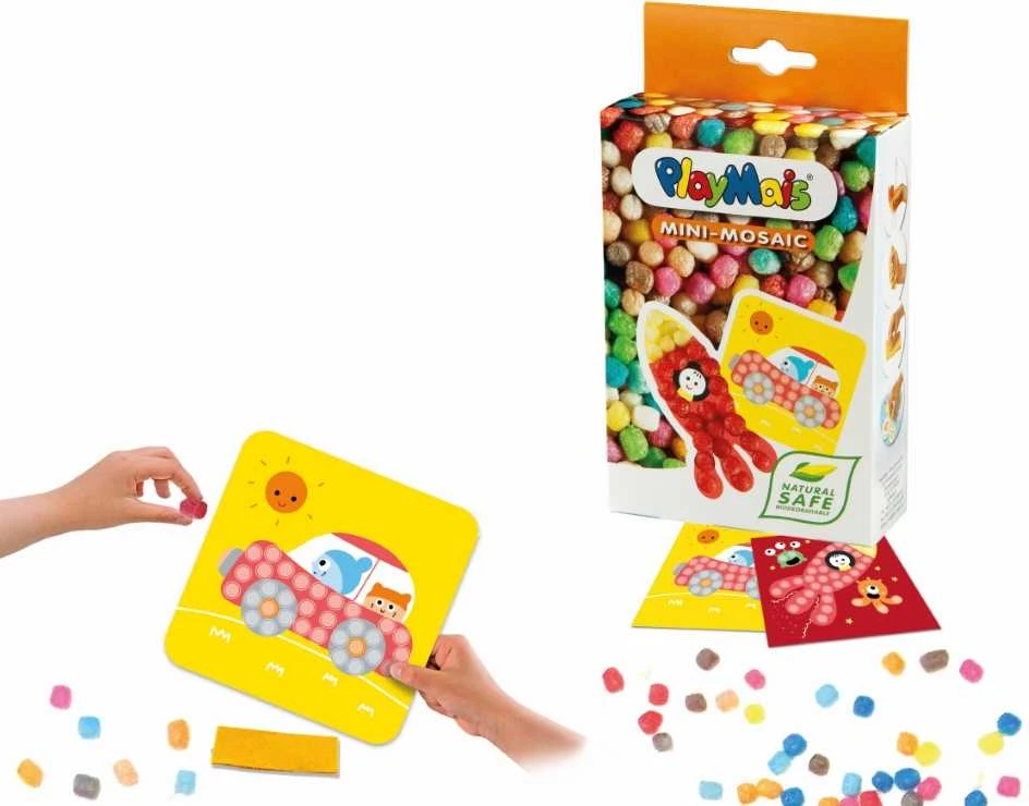 PlayMais žaidimas Mini mozaika 300, Mašina-Raketa