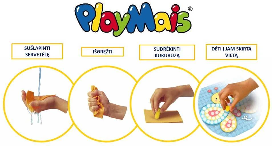 PlayMais žaidimas mozaika 2300, Vienaragis