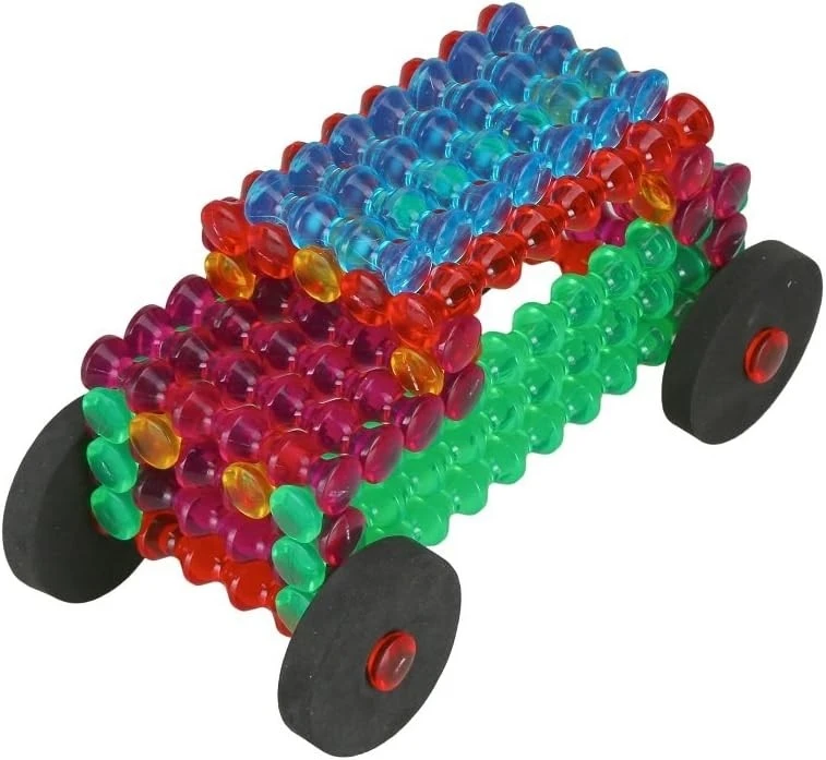 PLAYSTIX TRANSLUCENT konstruktorius (105 detalių)