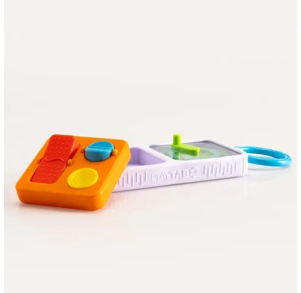 Dėlionė Fat Brain PlayTab Go – kelioninis sensorinis žaislas