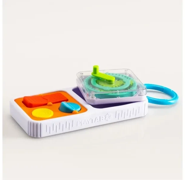 Dėlionė Fat Brain PlayTab Go – kelioninis sensorinis žaislas