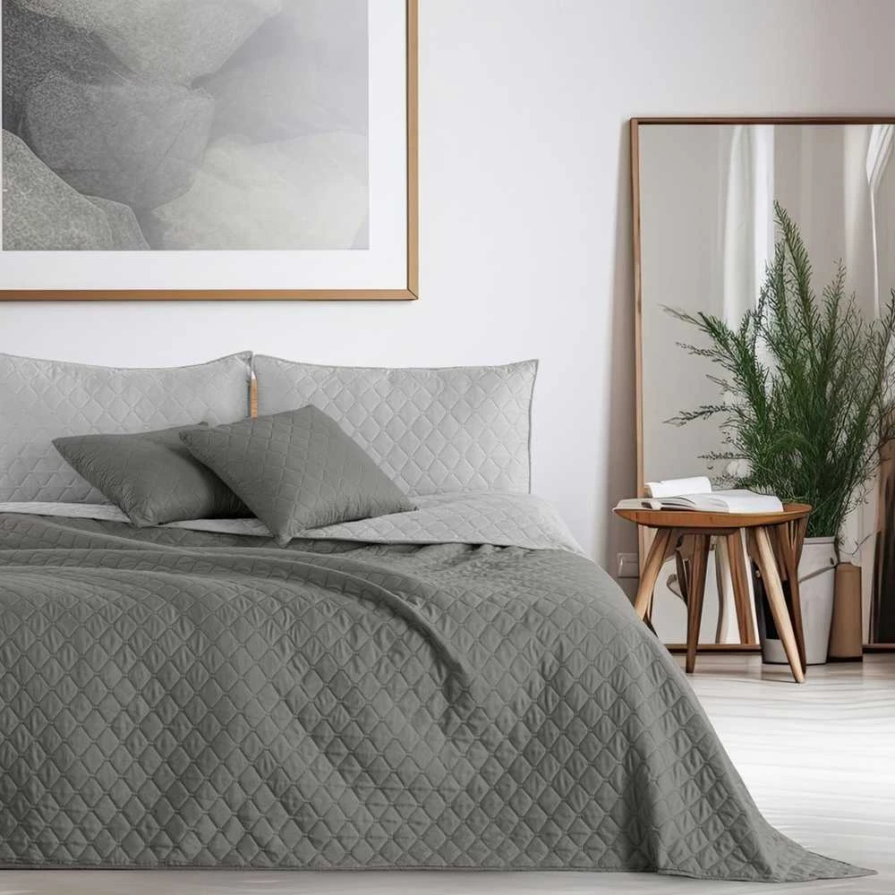 DecoKing Pledas 170×210 cm – grafito pilkas