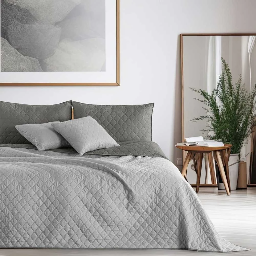 DecoKing Pledas 170×210 cm – grafito pilkas