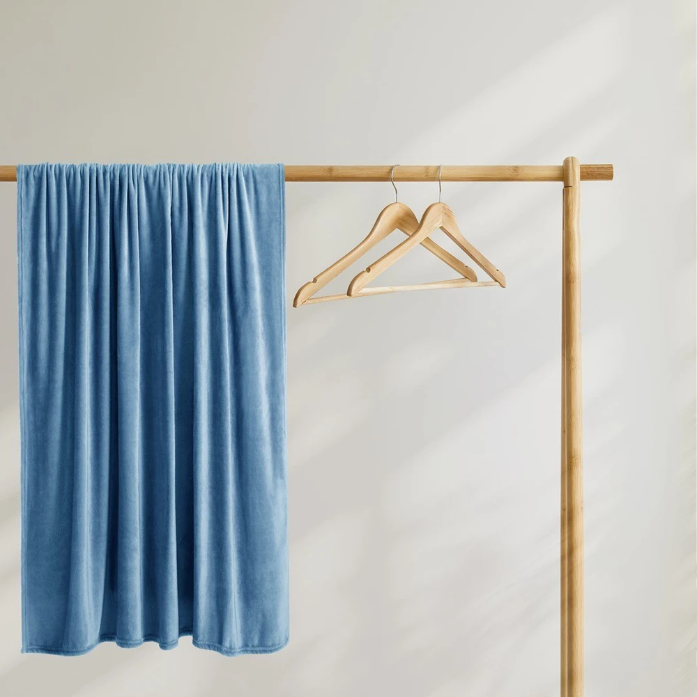Pledas DecoKing Mic, mėlynas, 70 cm x 150 cm