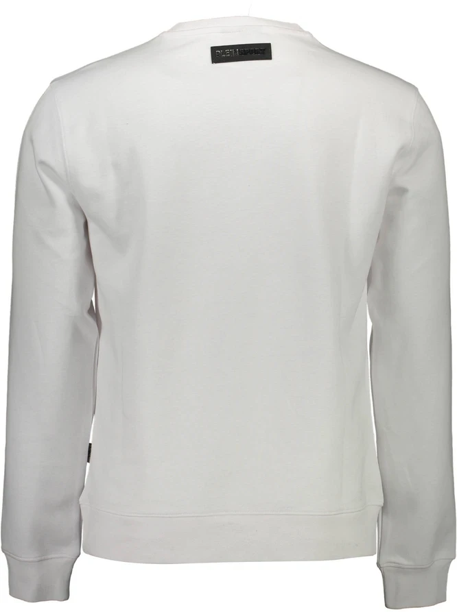 PLEIN SPORT VYRIŠKA BALTA ZIP BLUZA