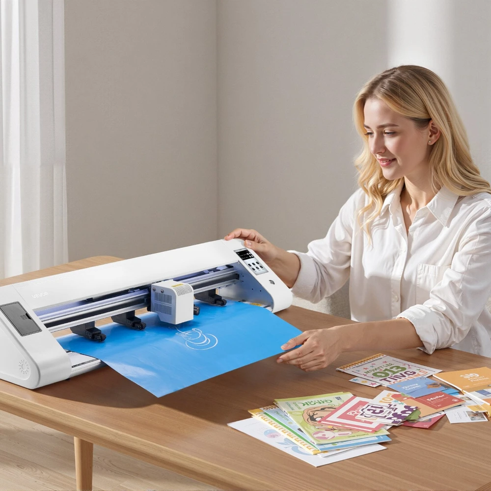 Spausdintuvas VEVOR Vinilo pjaustyklė su automatiniu kraštų aptikimu