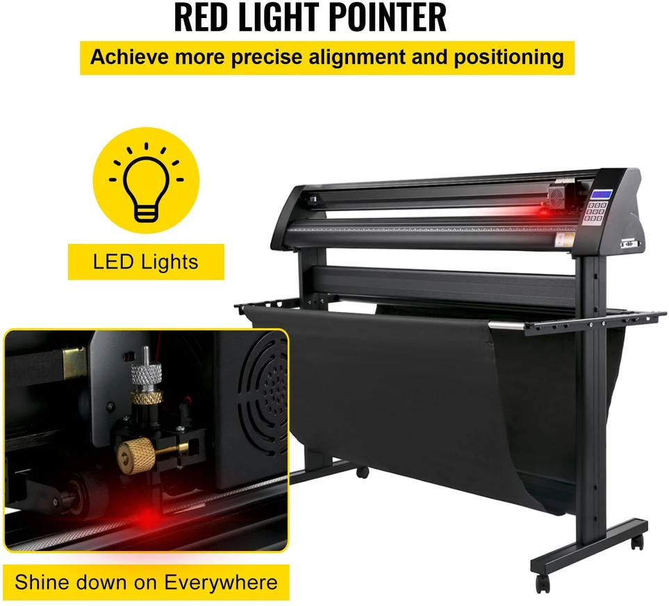 Spausdintuvas VEVOR Vinilo pjaustytuvas su LED ekranu