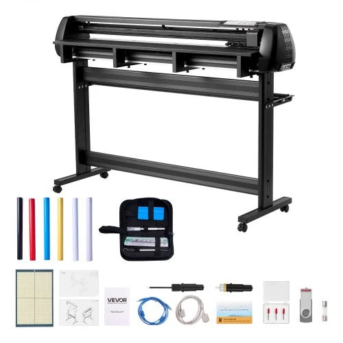 VEVOR Vinilo pjovimo mašina su reguliuojamu peiliuku ir LED ekranu