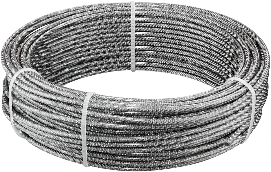VEVOR 3,2 mm plieninio lyno rinkinys, 30,5 m