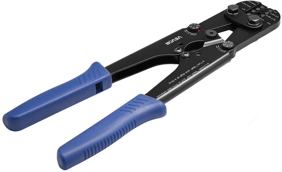 Plieninio lyno užspaudimo replės VEVOR DRM-1608, 1,2–3,17 mm