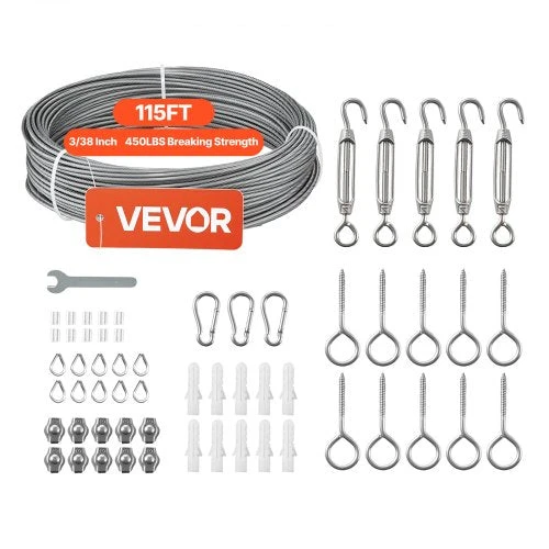 VEVOR 2 mm nerūdijančio plieno viela
