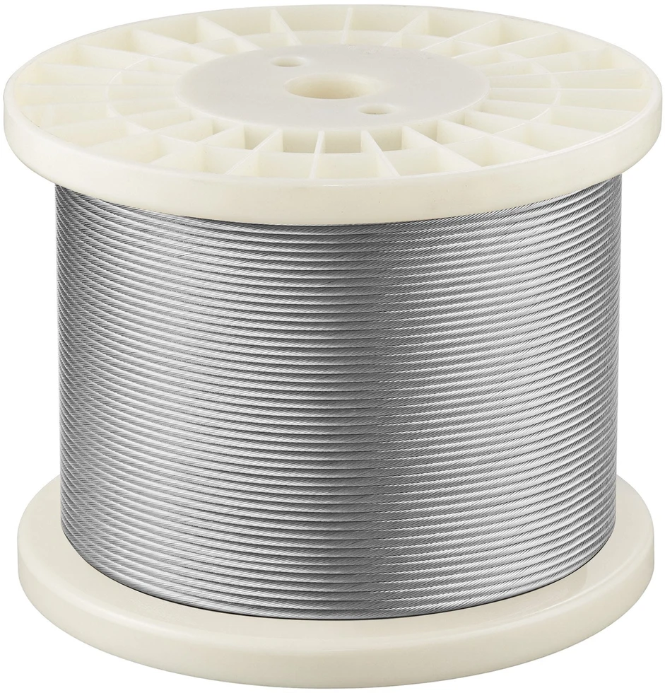 VEVOR 3.2 mm plieno lynas, 152 m, su kirpikliu