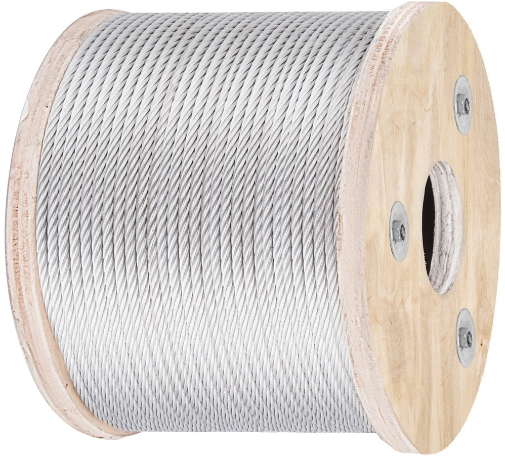 VEVOR 304 nerūdijančio plieno trosas 4,8 mm 76 m