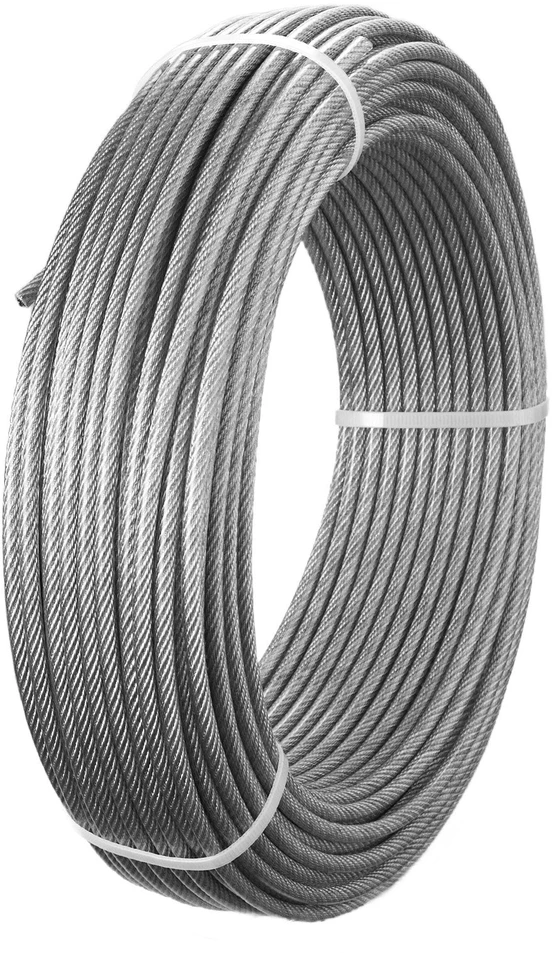VEVOR 4,76 mm nerūdijančio plieno lynų rinkinys