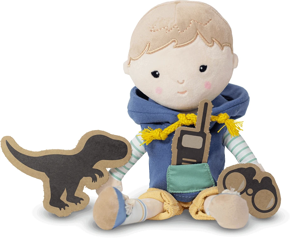 Pliušinė lėlė Max Petite&Mars, nuo gimimo, 35 cm
