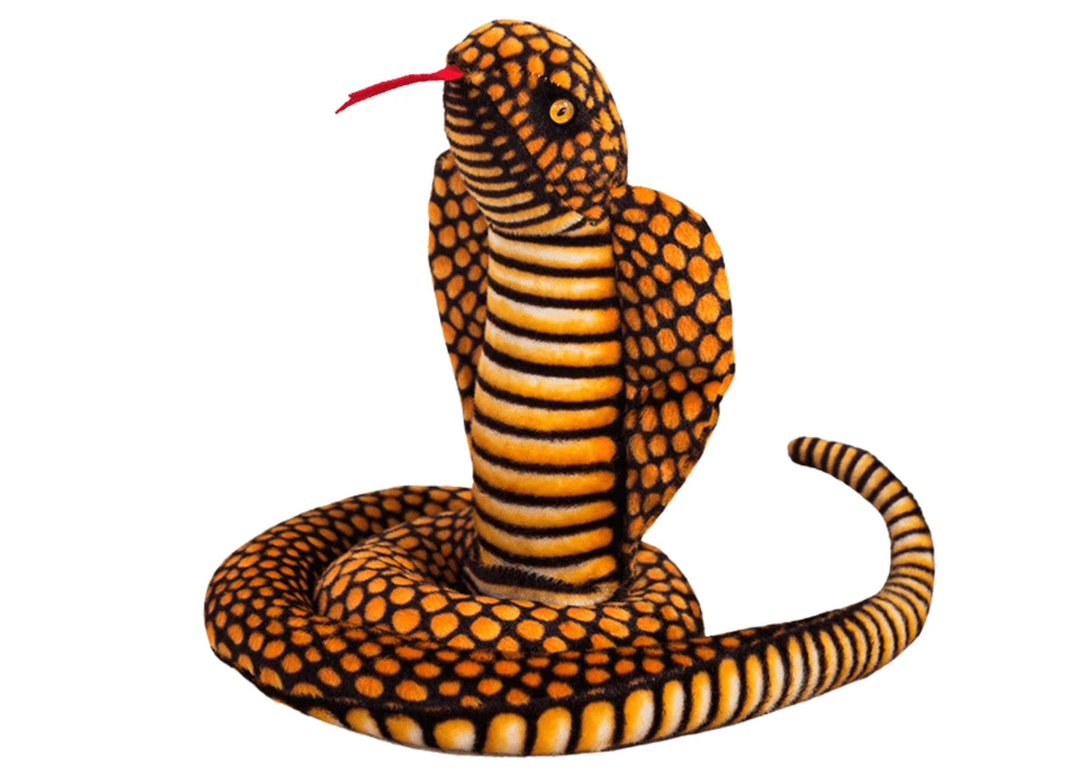 Maskotka Pliušinė gyvatė Kobra, 100 cm