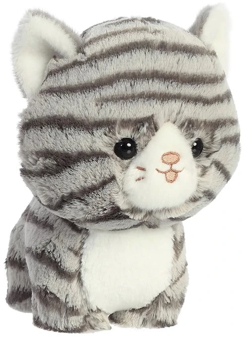 Teddy Pets - Plush Toy / Cuddle Toy Cat Pilkas Tabby 17 cm