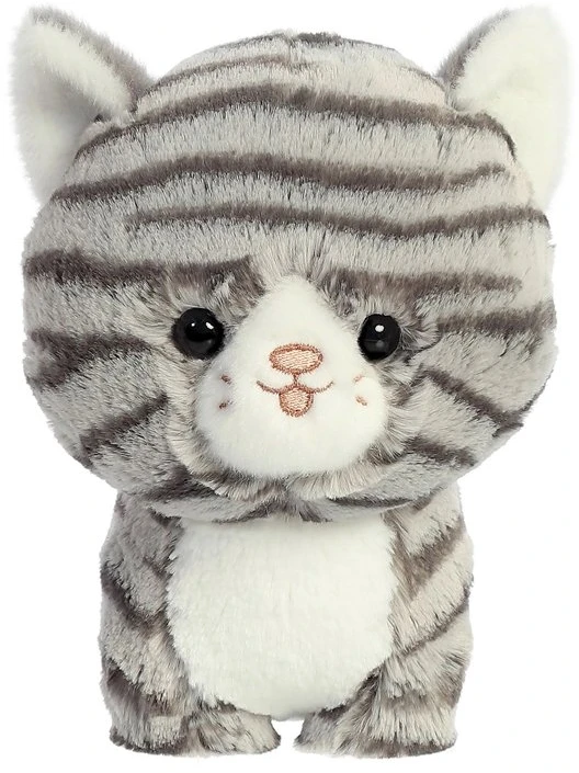 Teddy Pets - Plush Toy / Cuddle Toy Cat Pilkas Tabby 17 cm