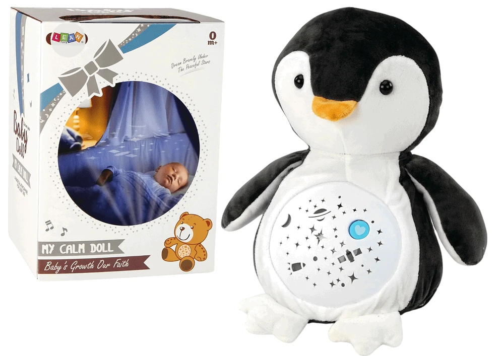 Lean Toys Pingvinas su dienos ir nakties režimais