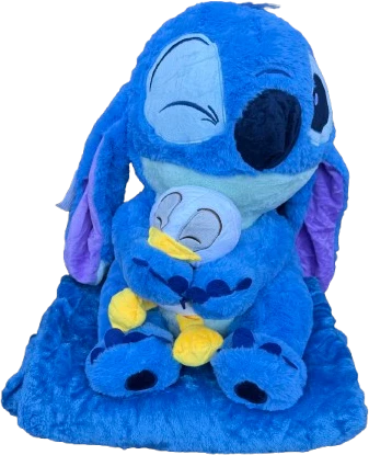 Pliušinis žaislas Stitch 45cm Su Pleduku