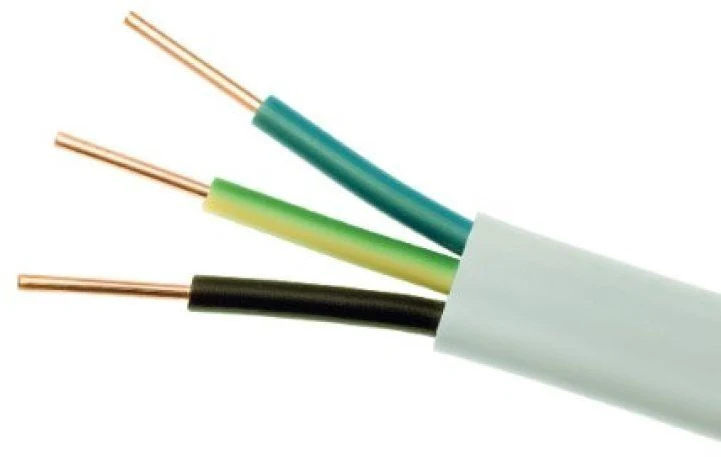 ETB Plokščias elektros laidas ELEKTROKABEL 30197K YDYp 450/750V 3x2.5mm2 100m