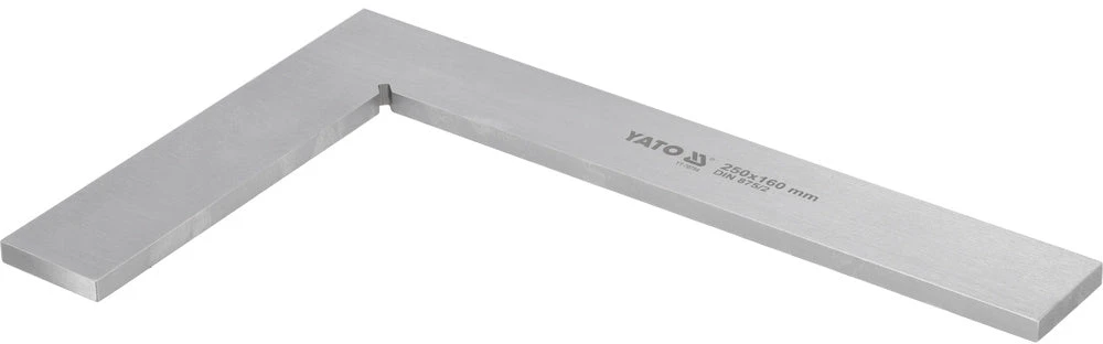 Yato Plieno kampainis, 250x160 mm, plokščios formos, 90 laipsnių kampas, inžinieriaus kampainis