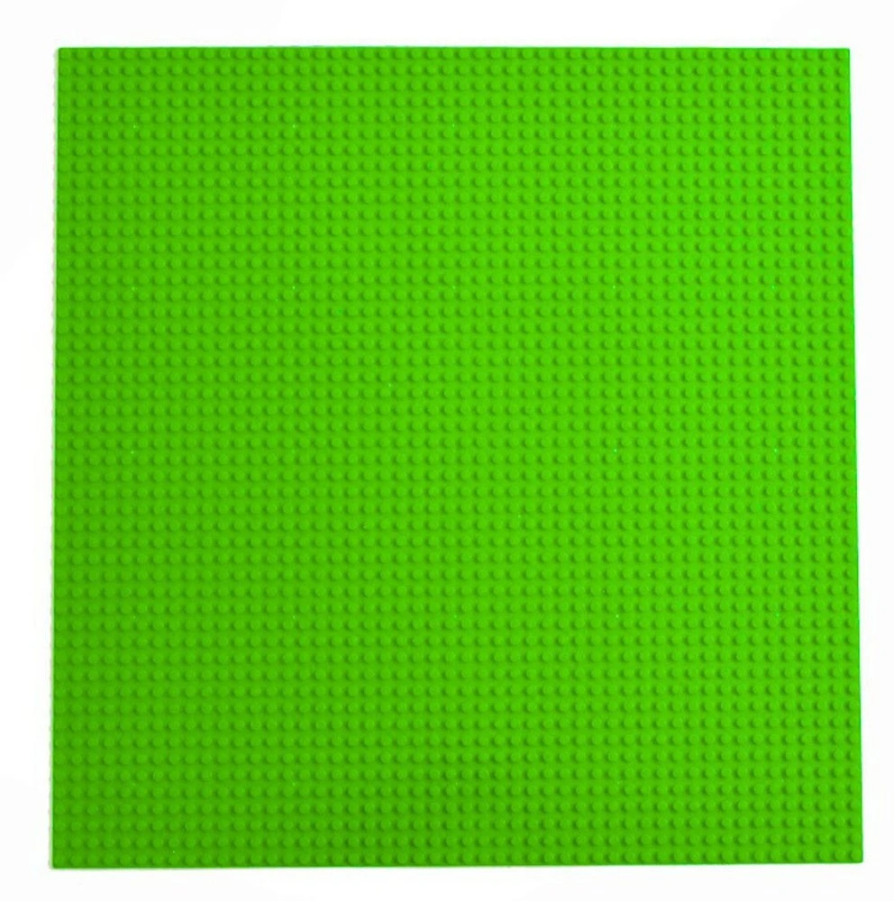 Lean Toys Žaidimų plokštė konstruktoriui 40x40 cm žalia