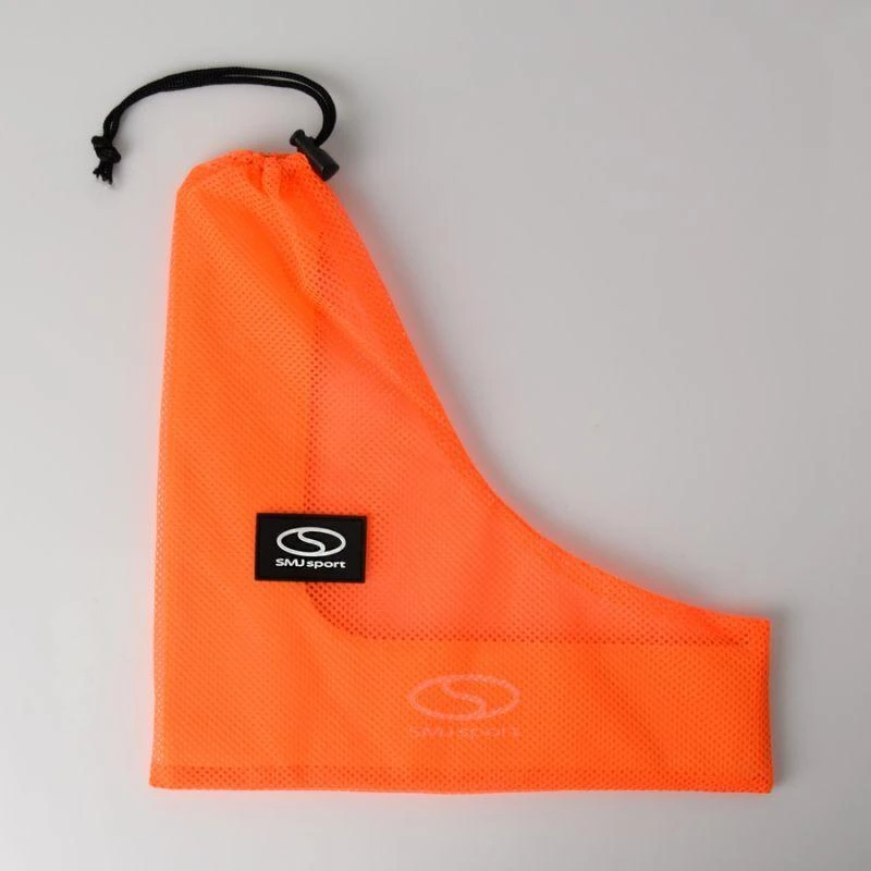 Plokšti aikštelės kampiniai žymekliai 25x25 cm 4 vnt. ryškiai oranžiniai SMJ sport ZPN-O