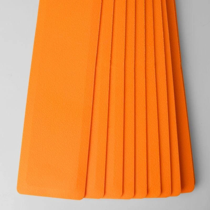 Plokšti lauko žymekliai - dryžiai 51x6cm 10 vnt. ryškiai oranžiniai SMJ sport ZPP-O