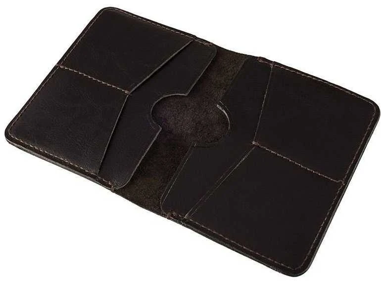Solier Accessories Piniginė vyrams SOLIER SW10 SLIM - Tamsiai ruda