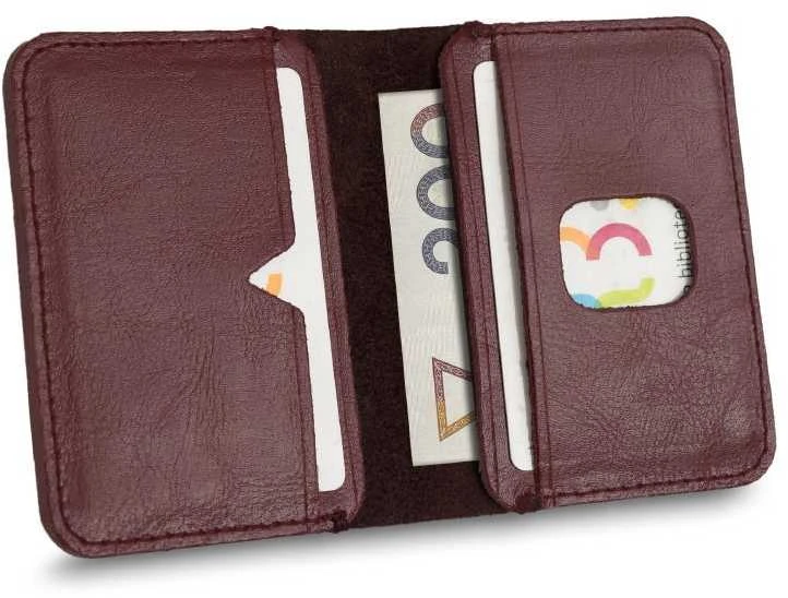 Solier Accessories Piniginė vyrams SOLIER SW11 SLIM - Ruda/Kaštono