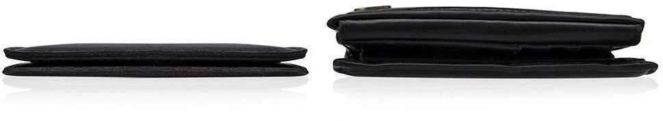 Solier Accessories Piniginė vyrams su skyriumi monetoms SOLIER SW15 SLIM - šviesiai ruda