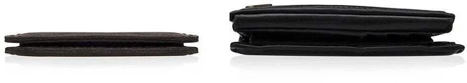Solier Accessories Piniginė vyrams SOLIER SW11 SLIM - Tamsiai Ruda