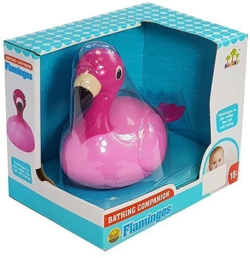 Flamingo formos vonios žaislas Lean Toys, 18 cm